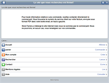 Tablet Screenshot of m.paris-grossiste.com
